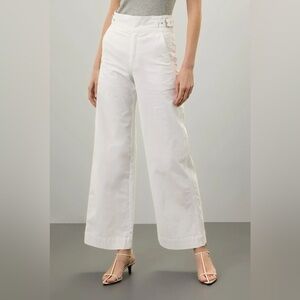 Joe's Jeans Double Buckle Wide Leg Sailor Trousers